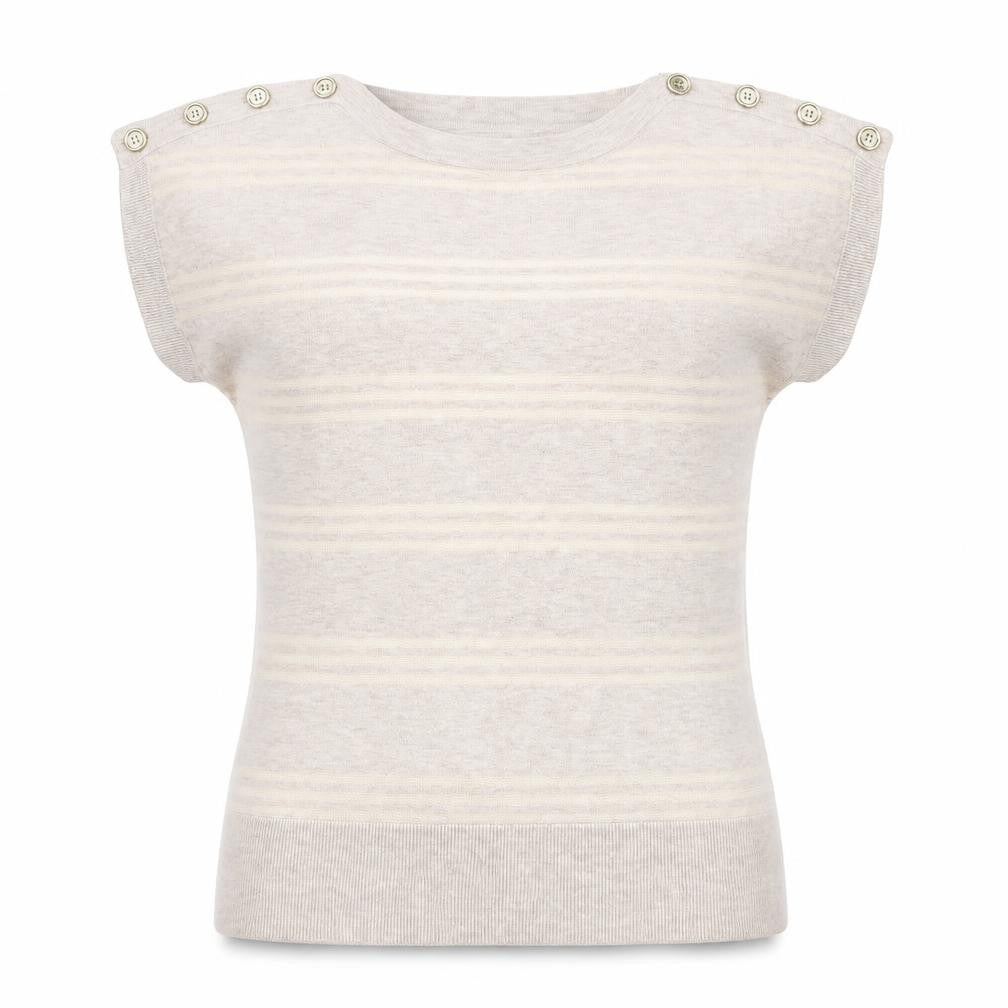 Womens UK Size 14 Warehouse Beige Pullover Jumper
