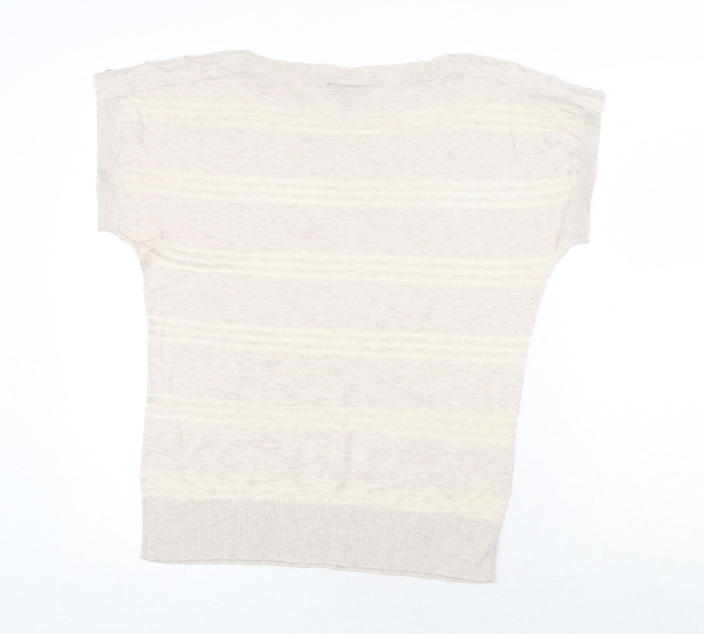 Womens UK Size 14 Warehouse Beige Pullover Jumper