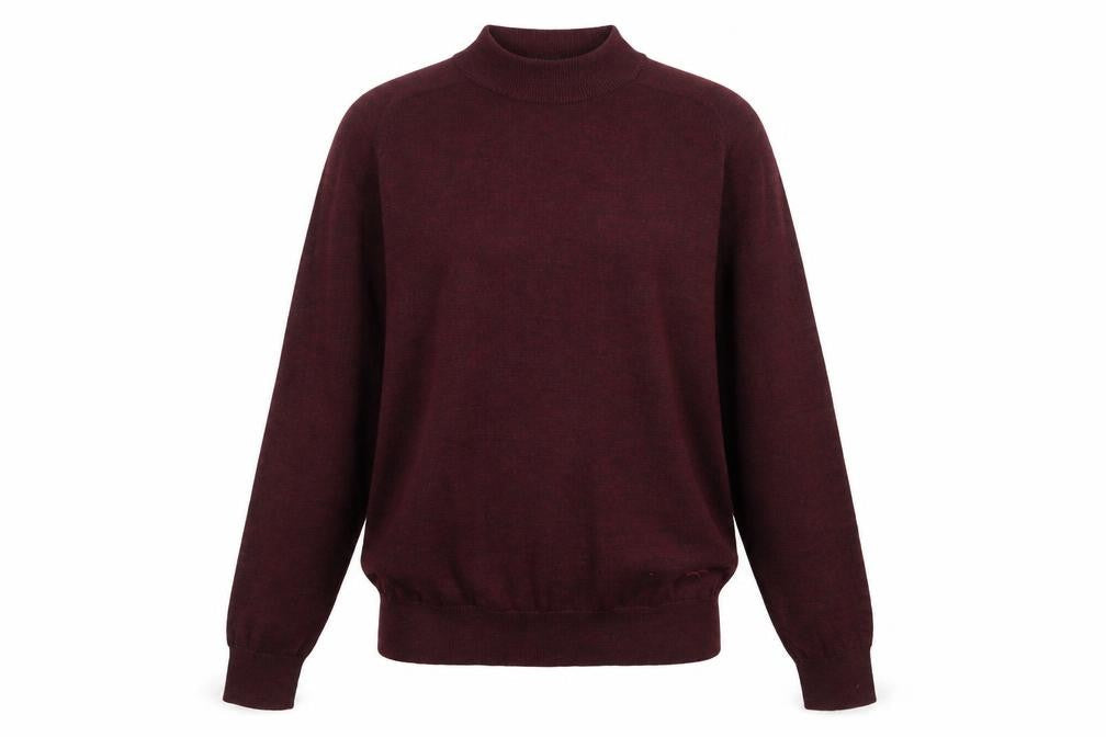 Womens UK Size S Wolsey Red Pullover Jumper