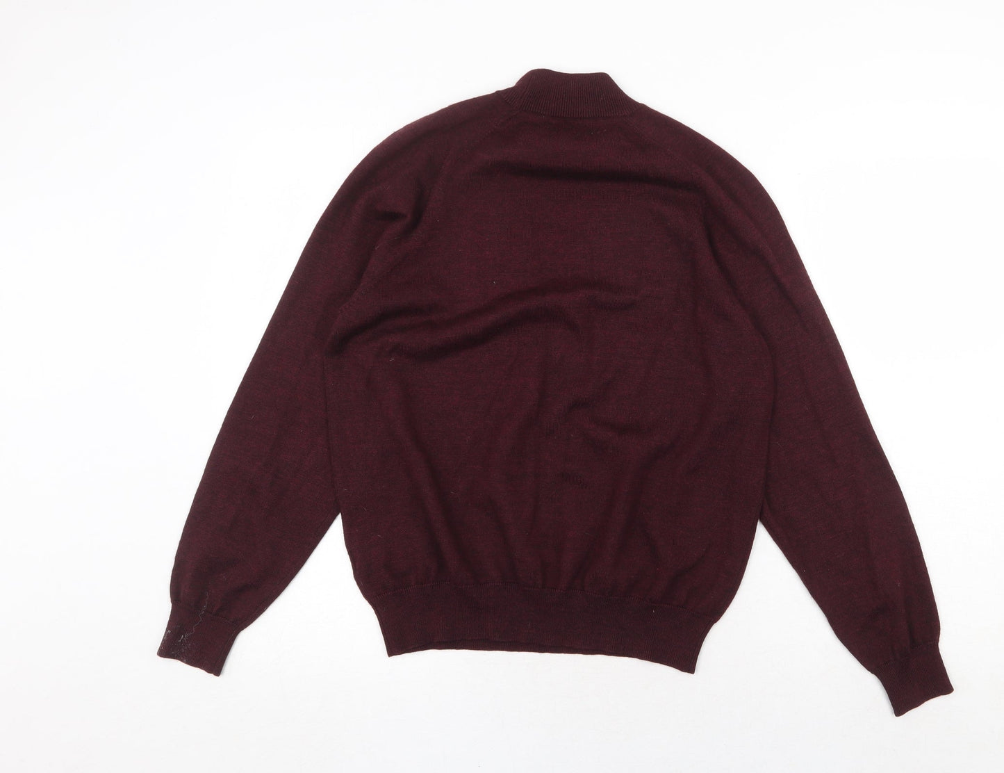 Womens UK Size S Wolsey Red Pullover Jumper