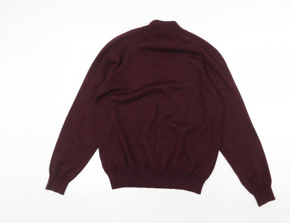 Womens UK Size S Wolsey Red Pullover Jumper