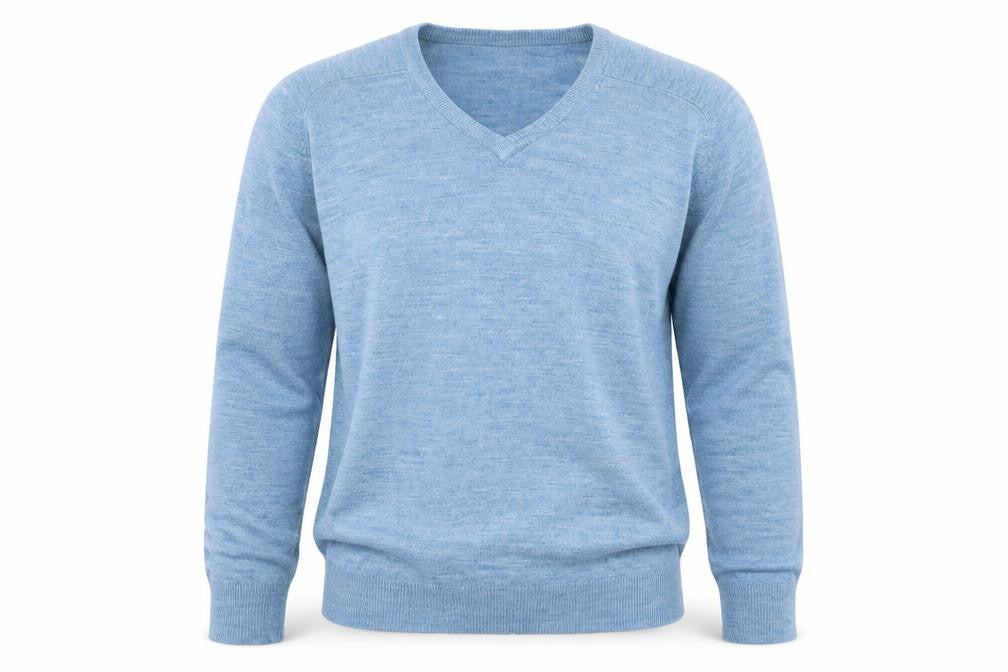Mens UK Size S Marks and Spencer Blue Pullover Jumper
