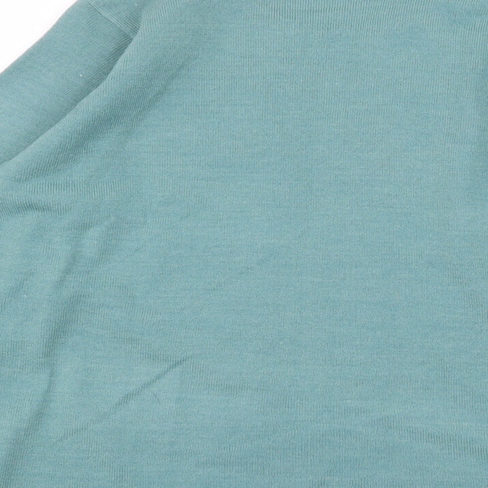 Womens UK Size S EWM Green Cardigan Jumper