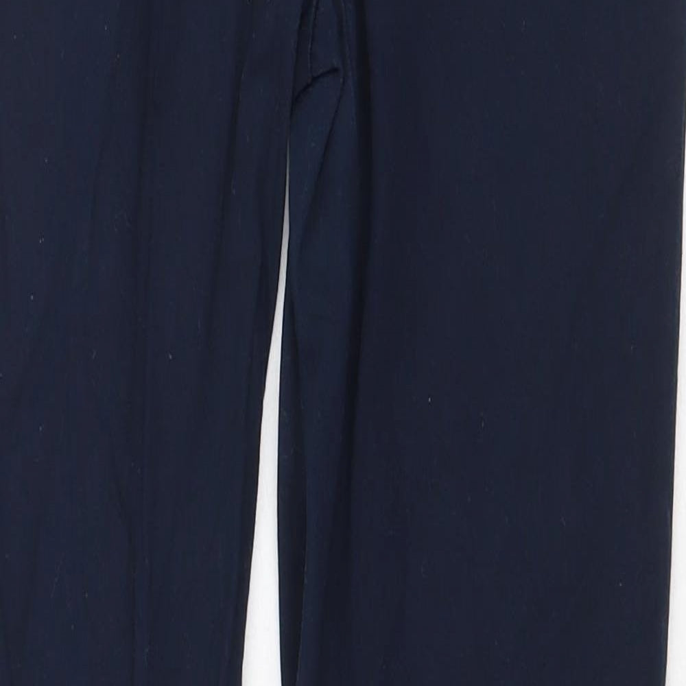 Womens UK Size 6 Zara Regular Fit  Blue Trousers