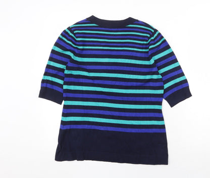Womens UK Size S Planet Multicoloured Pullover Jumper