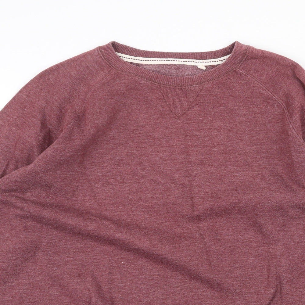 Mens UK Size XS Fluid Red Pullover Sweatshirt
