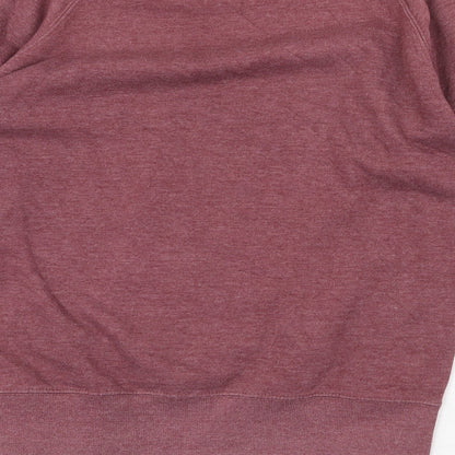 Mens UK Size XS Fluid Red Pullover Sweatshirt