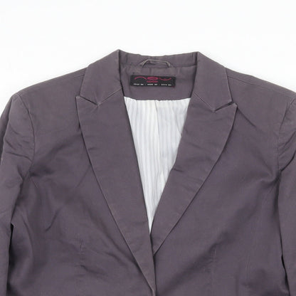 Womens UK Size 12 New Look Grey Jacket