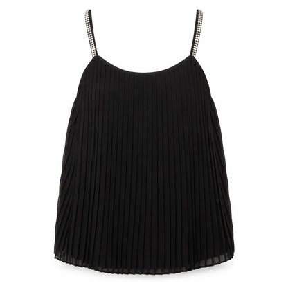 Womens UK Size 6 Quiz Black Basic Tank