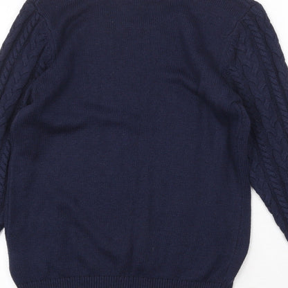 Womens UK Size S H&M Blue Pullover Jumper