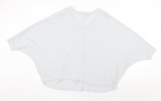 Womens UK Size S New Look Grey Pullover Jumper