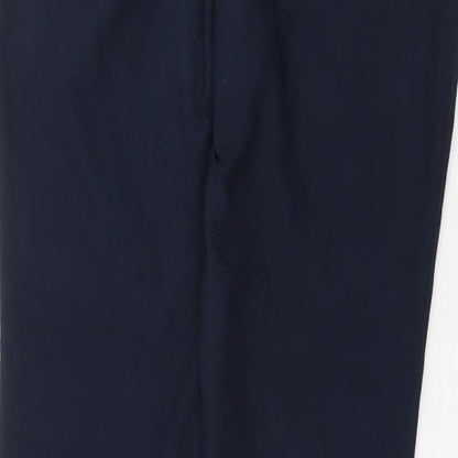 Womens UK Size 10 NEXT Regular Fit Dress Pants Blue Trousers
