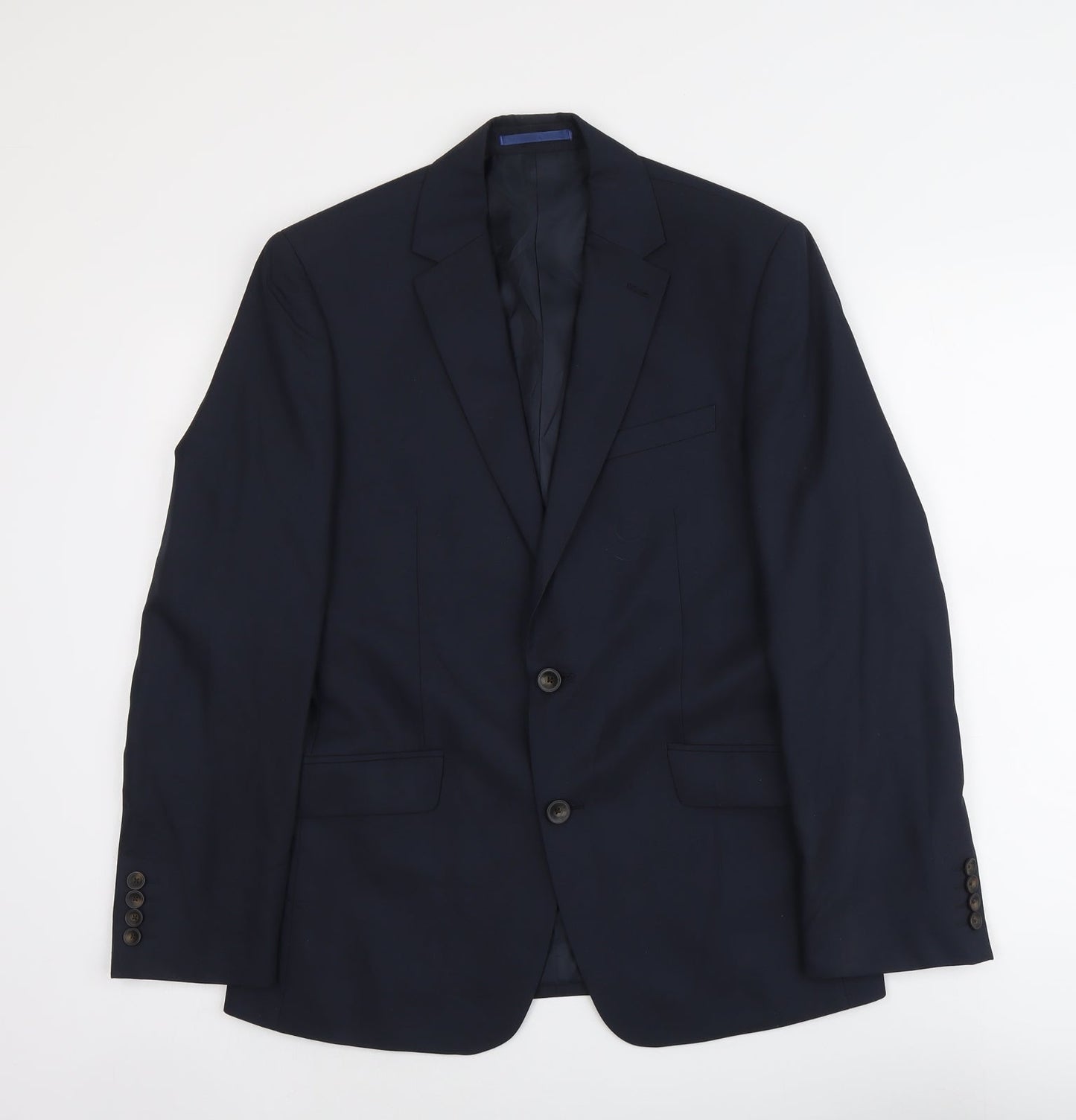 Mens UK Size M Marks and Spencer Regular Blue Suit Jacket