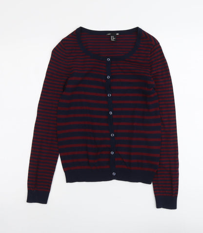 Womens UK Size XS H&M Blue Cardigan Jumper