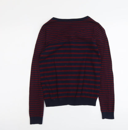 Womens UK Size XS H&M Blue Cardigan Jumper