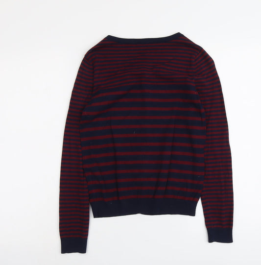 Womens UK Size XS H&M Blue Cardigan Jumper