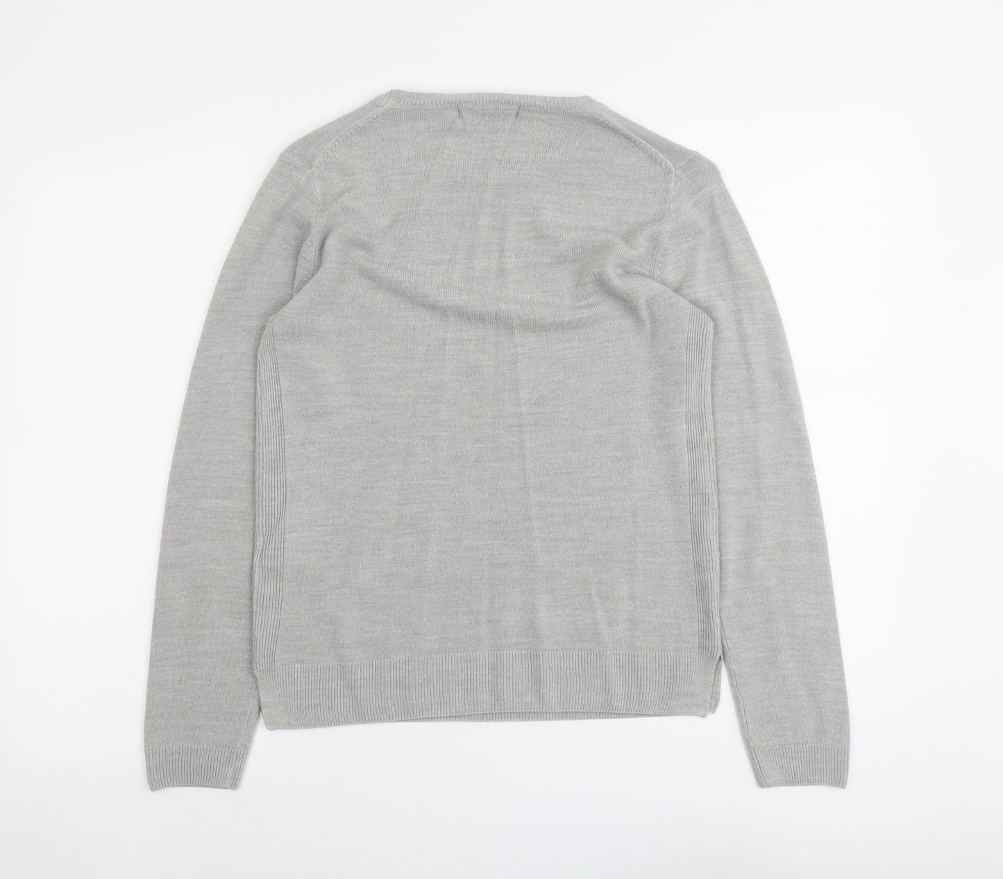 Womens UK Size 10 Marks and Spencer Grey Pullover Jumper