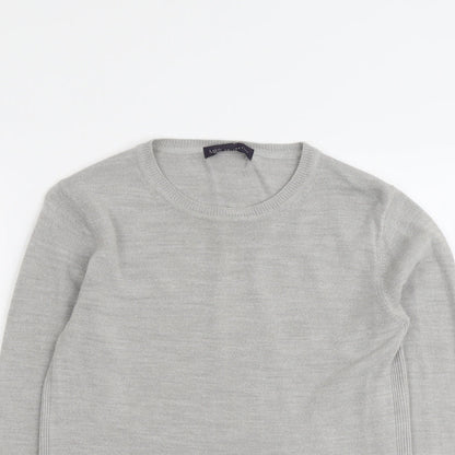 Womens UK Size 10 Marks and Spencer Grey Pullover Jumper