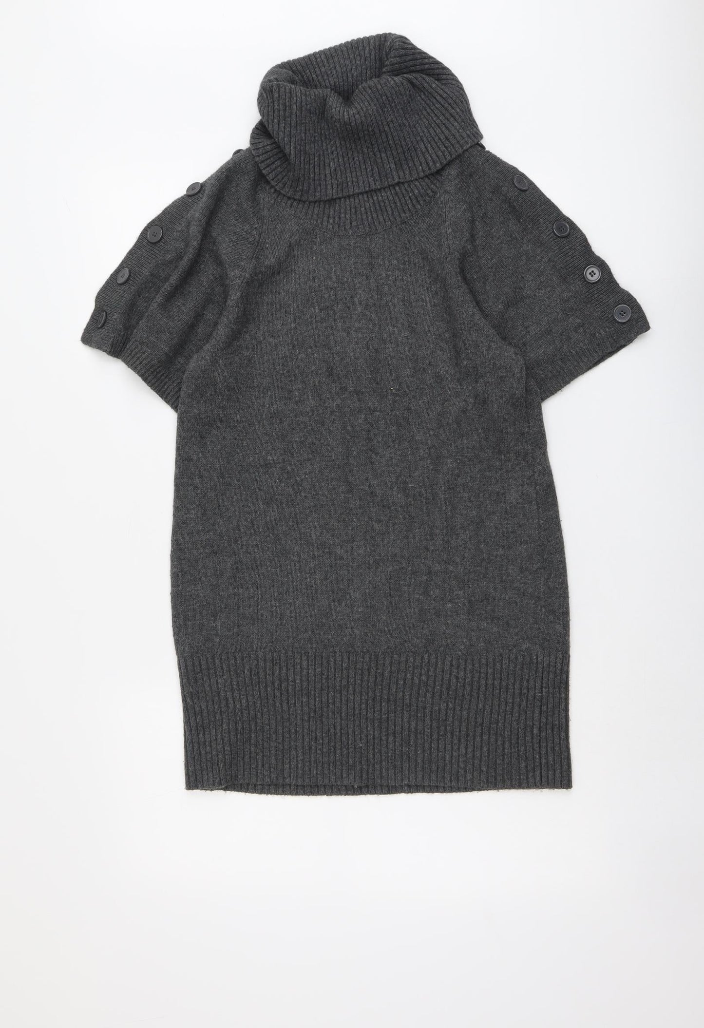 Womens UK Size 12 Warehouse Grey Pullover Jumper