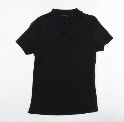 Womens UK Size 8 Dorothy Perkins Beige Basic T-Shirt