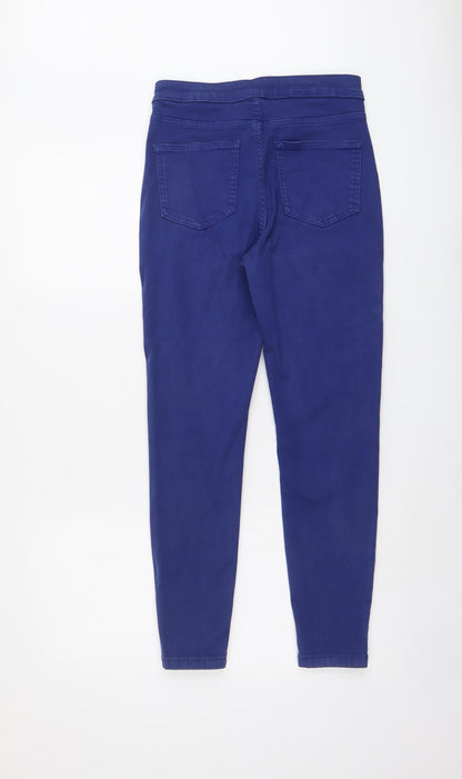 Womens UK Size 10 Marks and Spencer Regular Fit Skinny Blue Jeans