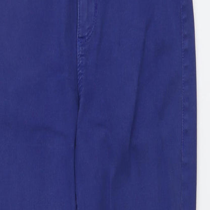 Womens UK Size 10 Marks and Spencer Regular Fit Skinny Blue Jeans