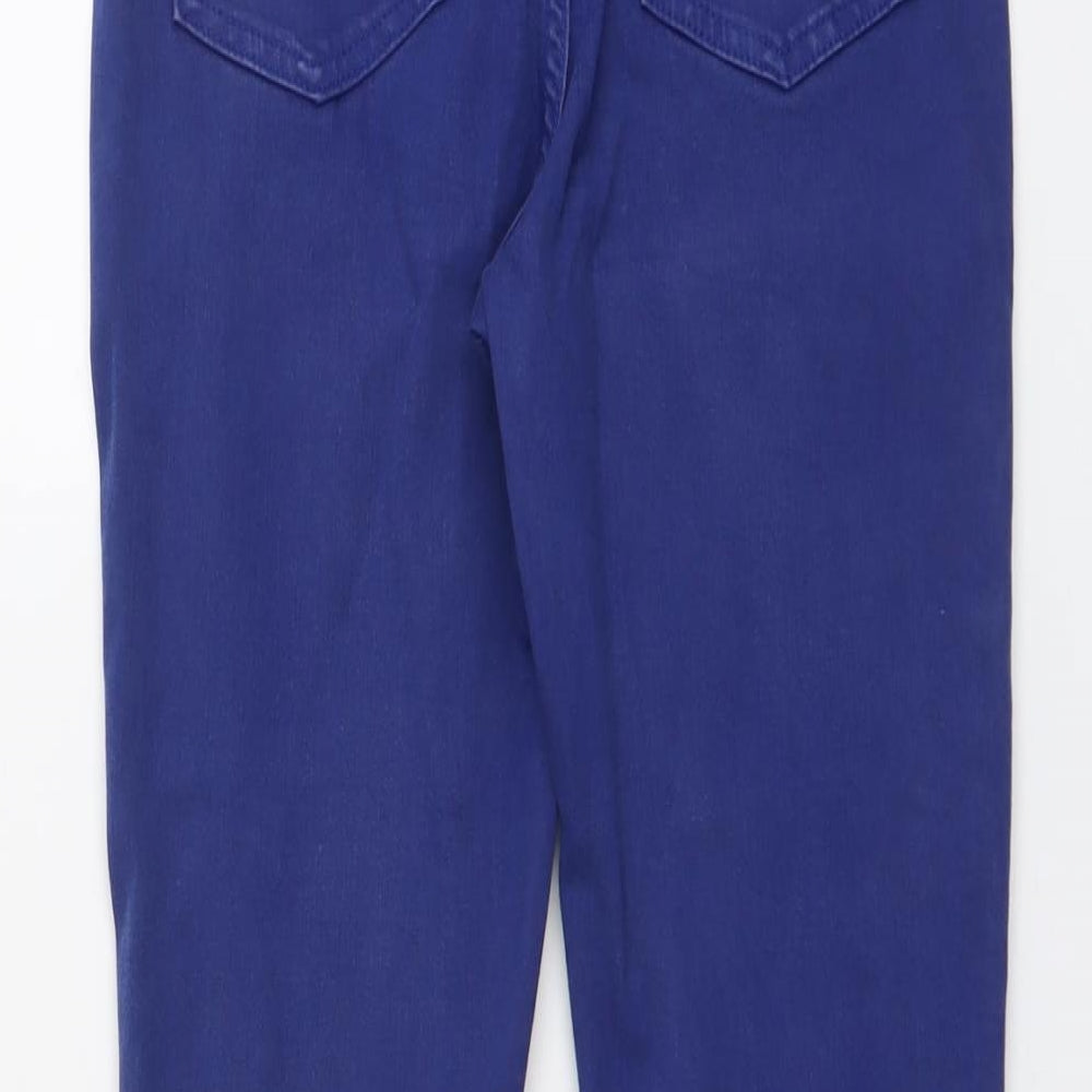 Womens UK Size 10 Marks and Spencer Regular Fit Skinny Blue Jeans