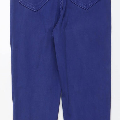 Womens UK Size 10 Marks and Spencer Regular Fit Skinny Blue Jeans