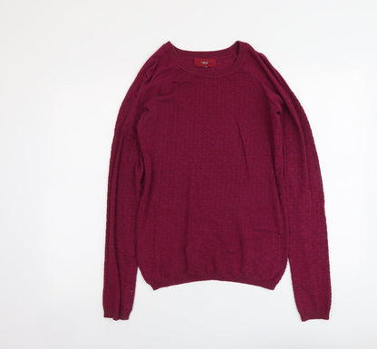 Womens UK Size 8 NEXT Purple Pullover Jumper
