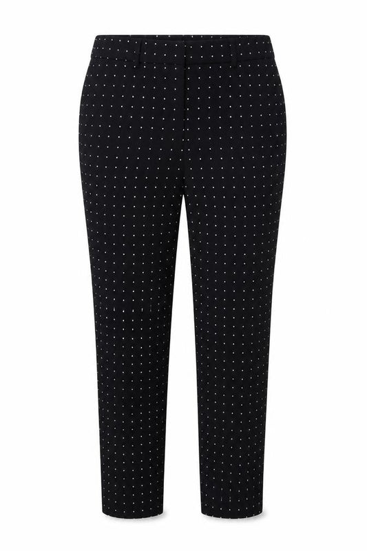 Womens UK Size 12 Katherine Barclay Regular Fit Chino Black Trousers