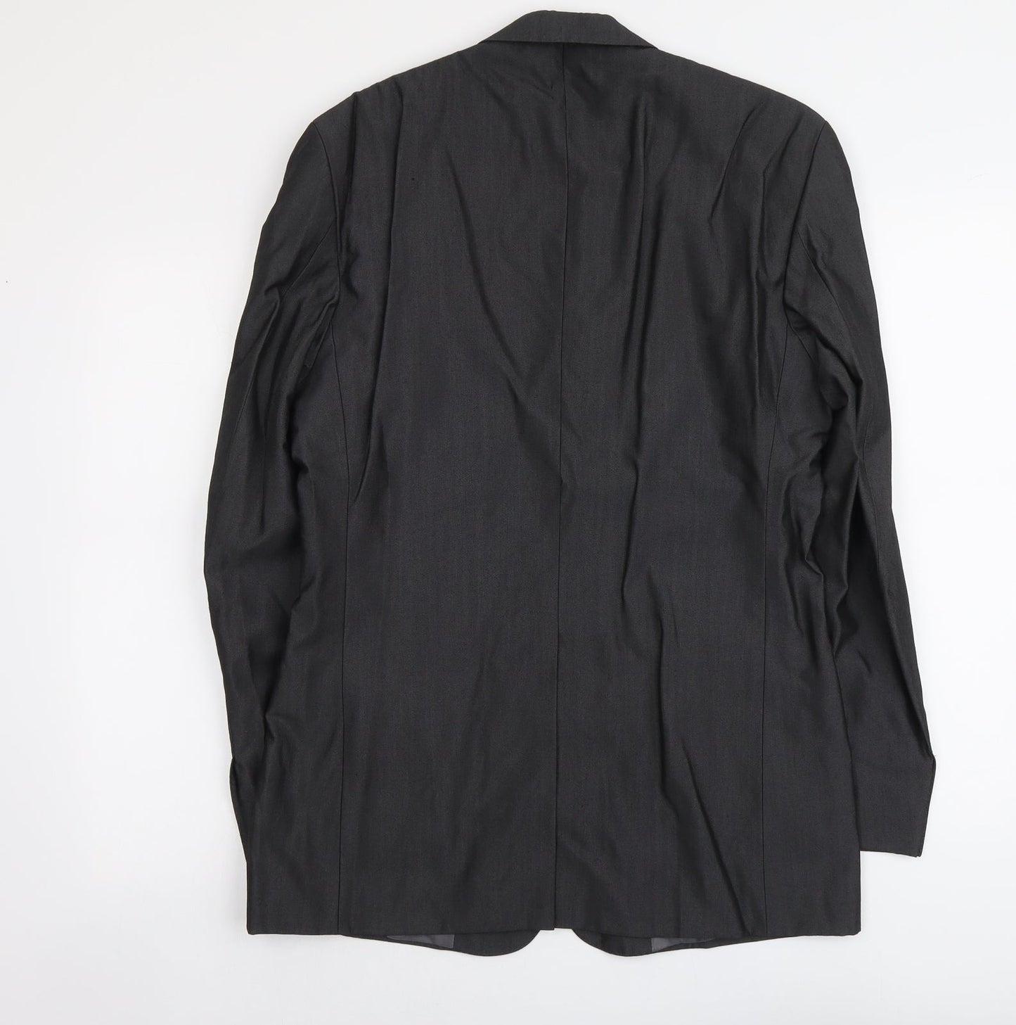 Mens UK Size L River Island Regular Grey Suit Jacket