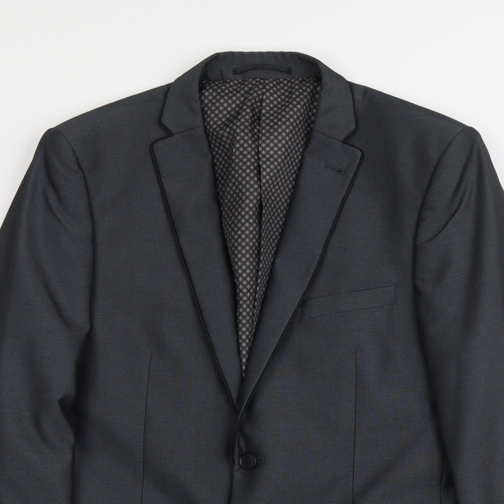 Mens UK Size L NEXT Regular Grey Suit Jacket