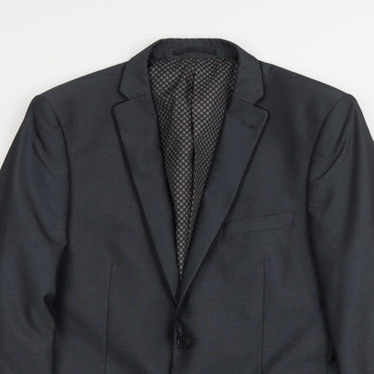 Mens UK Size L NEXT Regular Grey Suit Jacket