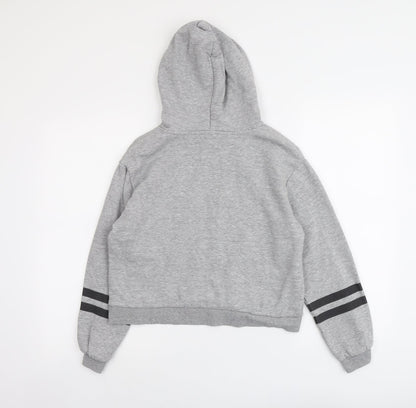H&M Womens Grey Cotton Pullover Hoodie Size S Pullover - Columbus Basketball Giants