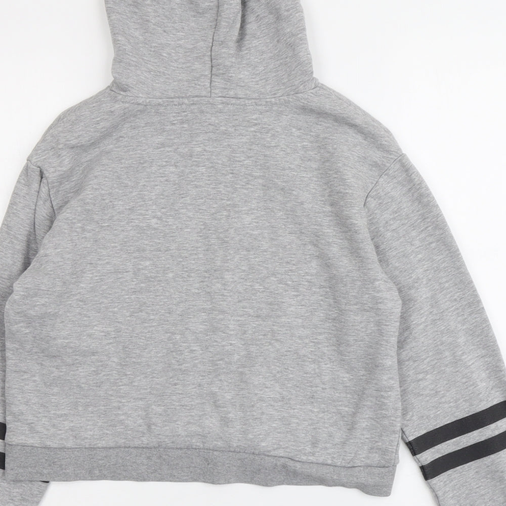 H&M Womens Grey Cotton Pullover Hoodie Size S Pullover - Columbus Basketball Giants