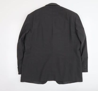 Mens UK Size L Marks and Spencer Regular Grey Suit Jacket