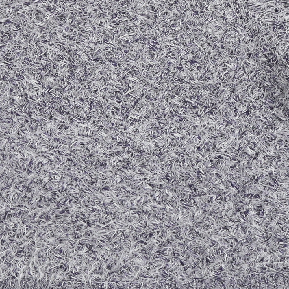 Indigo Womens Blue Round Neck Acrylic Pullover Jumper Size 12