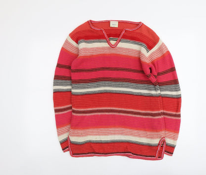 Womens UK Size S NEXT Multicoloured Pullover Jumper