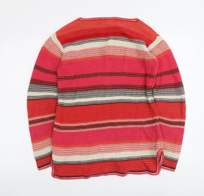 Womens UK Size S NEXT Multicoloured Pullover Jumper