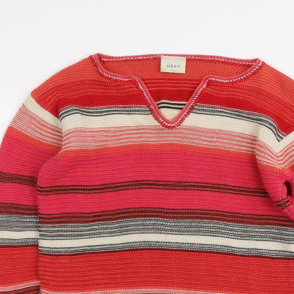 Womens UK Size S NEXT Multicoloured Pullover Jumper