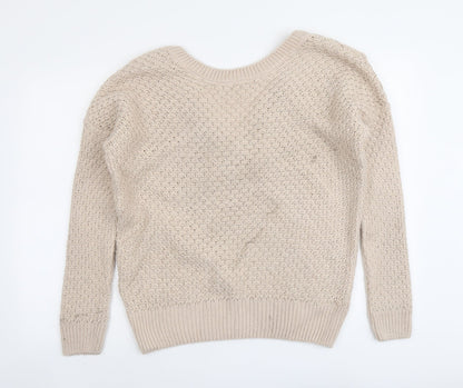 Womens UK Size M NEXT Pink Pullover Jumper