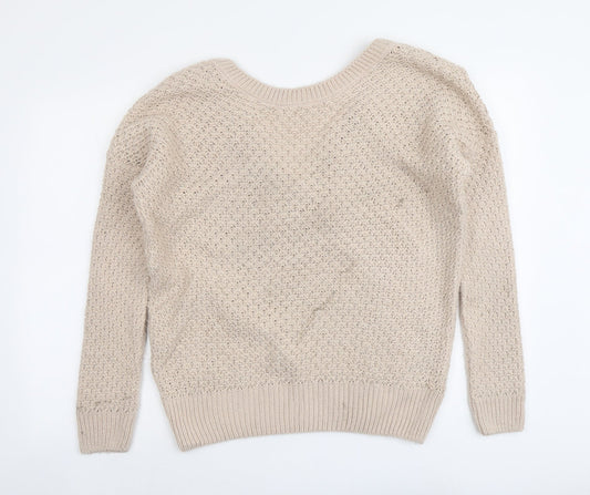 Womens UK Size M NEXT Pink Pullover Jumper