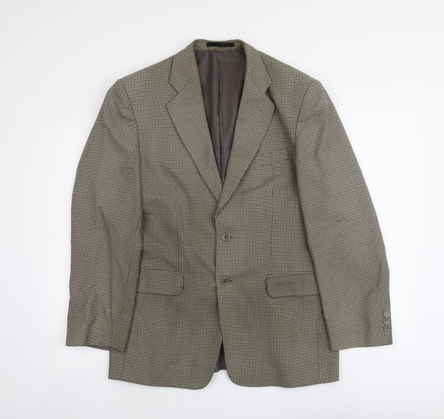 Mens UK Size 38 Zantos Regular Green Suit Jacket