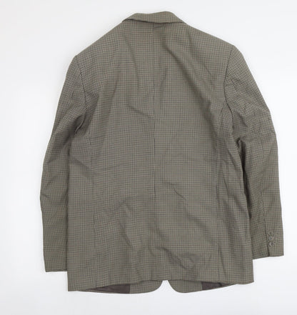 Mens UK Size 38 Zantos Regular Green Suit Jacket