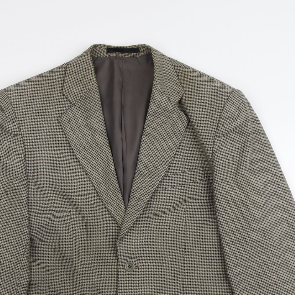 Mens UK Size 38 Zantos Regular Green Suit Jacket
