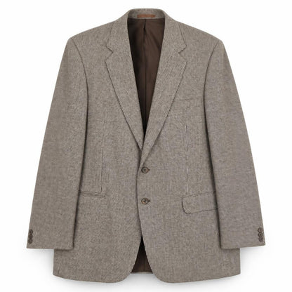 Mens UK Size 42 Marks and Spencer Regular Beige Suit Jacket