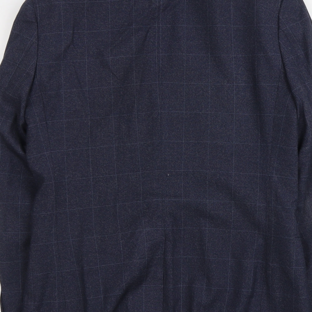 Mens UK Size 36 Red Herring Regular Blue Suit Jacket