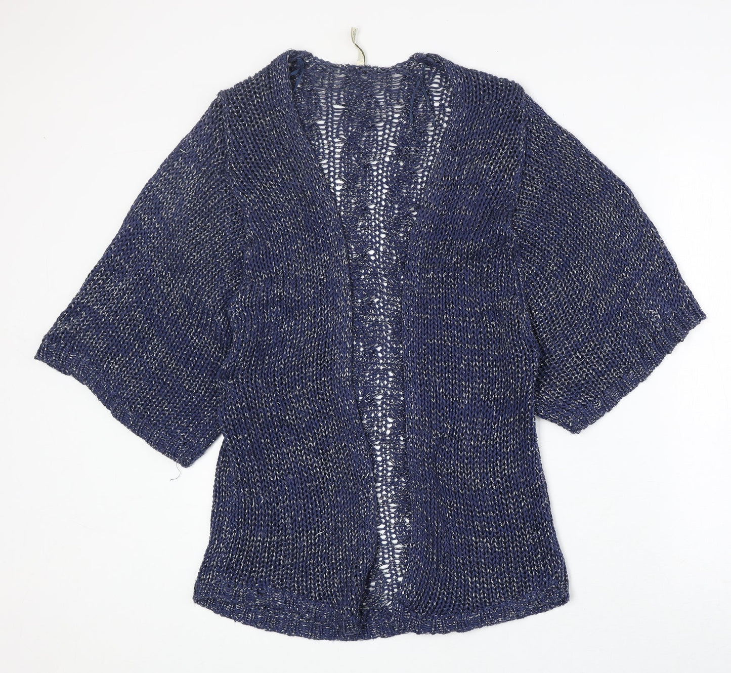 Womens UK Size S Stradivarius Blue Cardigan Jumper