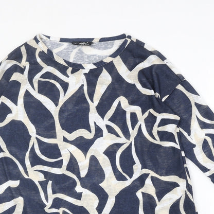Womens UK Size S Wallis Blue Basic Blouse