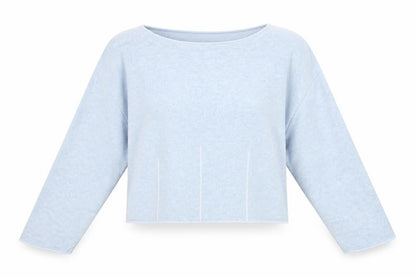 Womens UK Size 14 Marks and Spencer Blue Pullover Jumper